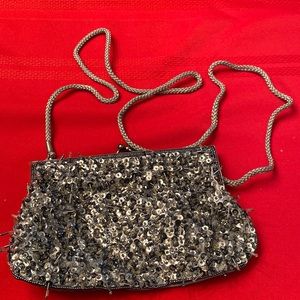 Lancôme evening clutch with strap